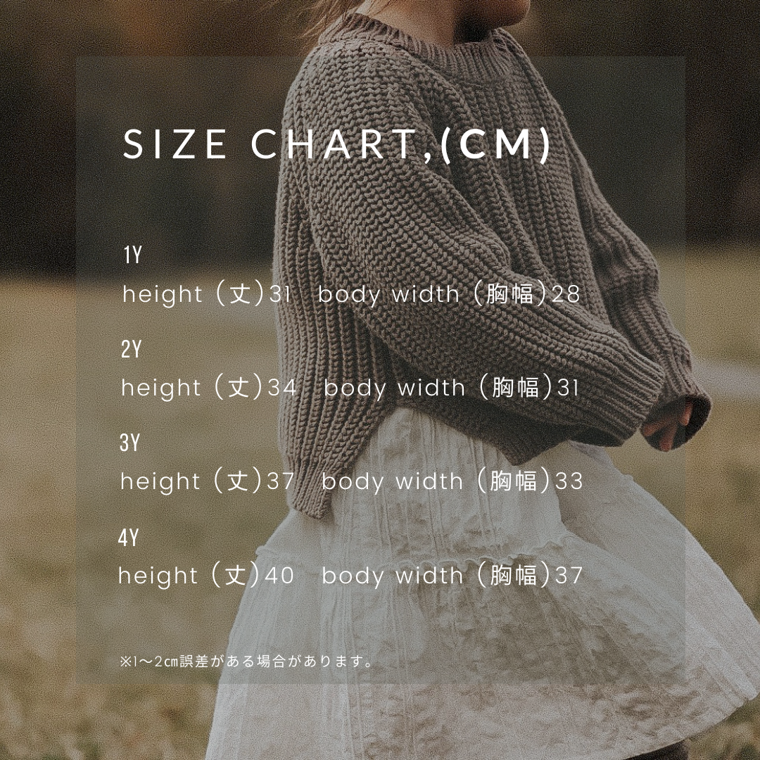 Knit Sweater Erde / Burnt Umber